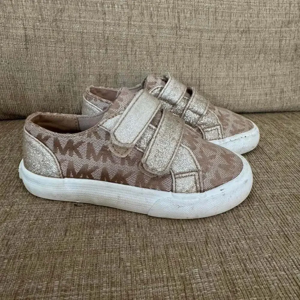 Michael Kors Kids Glitter Logo Sneakers